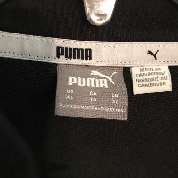 Puma Cropped Sweatshirt - Picture 2 of 4